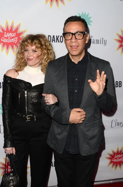 Natasha Lyonne, Fred Armisen — Stock Photo, Image