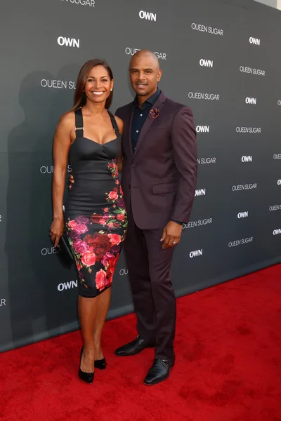 Salli Richardson-Whitfield, Dondre Whitfield — Fotografia de Stock