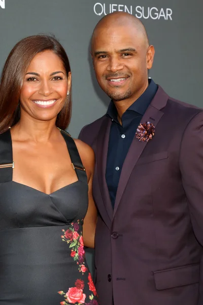 Salli Richardson-Whitfield, Dondre Whitfield — Stock Photo, Image