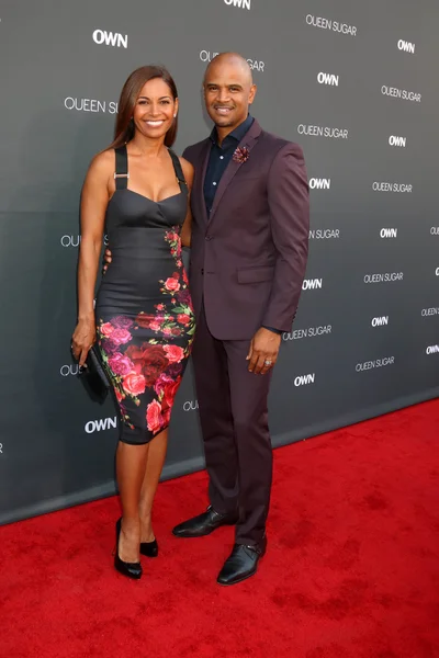 Salli Richardson-Whitfield, Dondre Whitfield — Stock Photo, Image