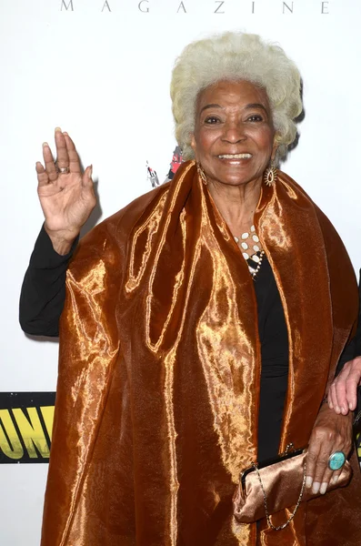 Atriz Nichelle Nichols — Fotografia de Stock