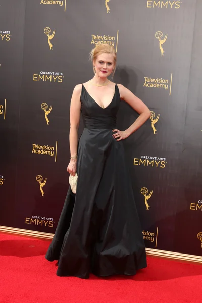 Actrice Janet Varney — Stockfoto