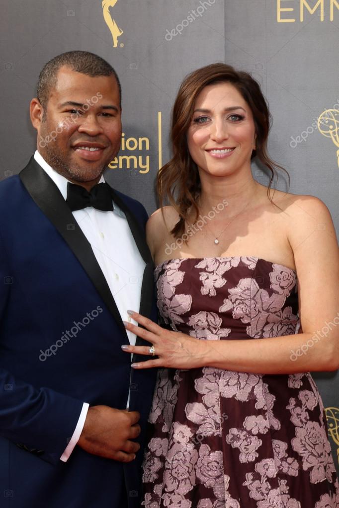 Jordan Peele Chelsea Peretti Stock Editorial Photo C S Bukley