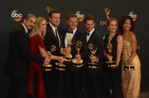 Celebridades no horário nobre Emmy — Fotografia de Stock