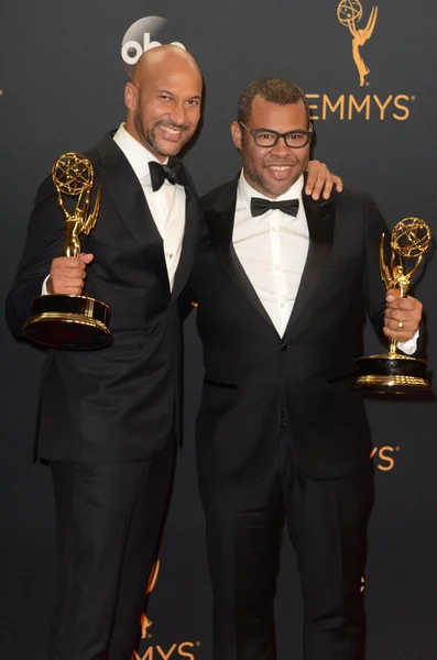 Keegan-Michael Key with  Jordan Peele — Stock Photo, Image