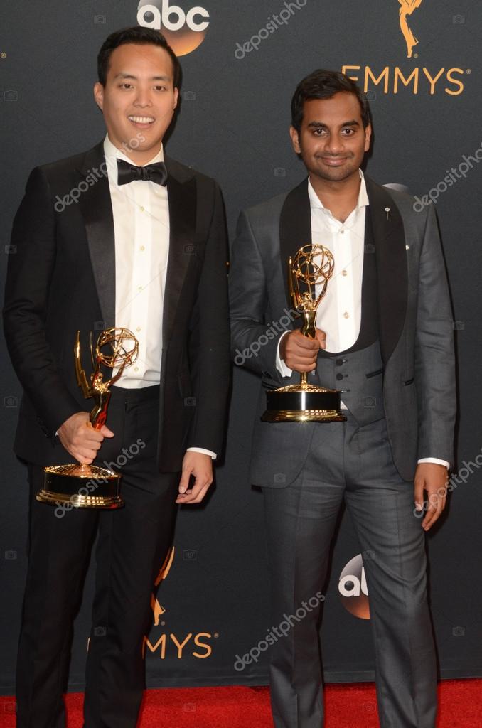 Alan Yang With Aziz Ansari Stock Editorial Photo C S Bukley