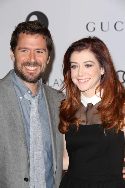 Alexis Denisof, Alyson Hannigan —  Fotos de Stock