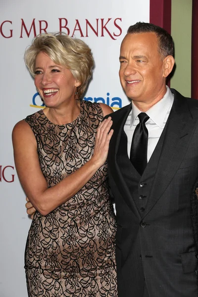 Emma Thompson, Tom Hanks — Stock Photo, Image