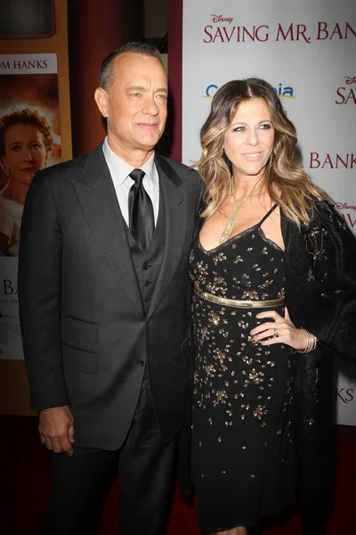 Tom Hanks, Rita Wilson — Zdjęcie stockowe