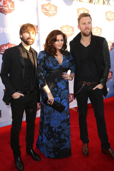 Dave Haywood, Hillary Scott, Charles Kelley — Stock Photo, Image