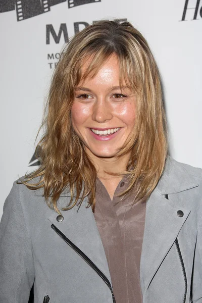 Brie Larson Ordförande — Stockfoto