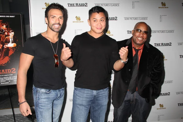 Darren shahlavi, cung le und larnell stovall — Stockfoto