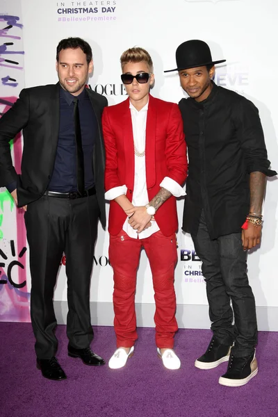 Scooter Braun, Justin Bieber, huissier — Photo