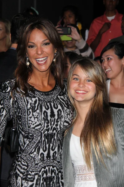 Eva larue und kaya callahan — Stockfoto