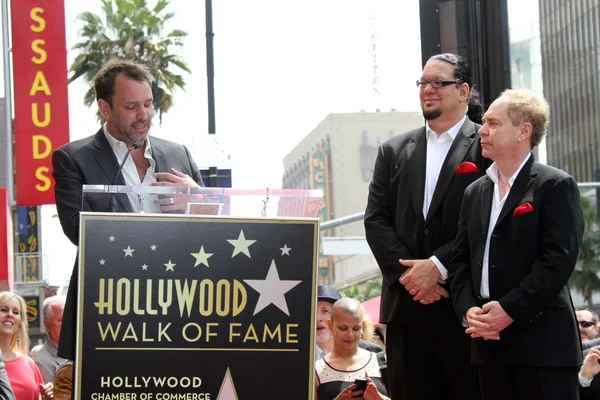 Trey Parker, Jillette Penn, Teller — Stok fotoğraf