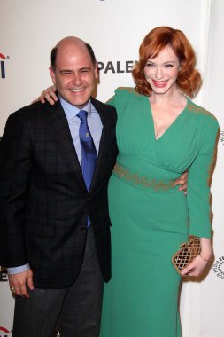 Matthew Weiner ve Christina Hendricks