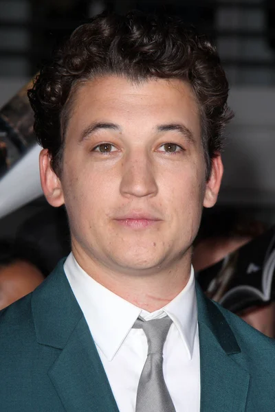 Miles Teller — Stock Photo, Image