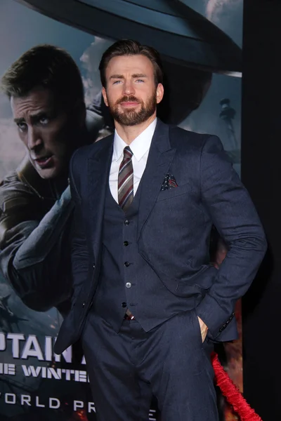 Chris Evans. — Foto de Stock