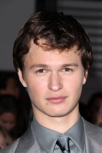 Ansel elgort — Fotografia de Stock