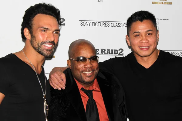 Darren Shahlavi, Cung Le, Larnell Stovall — Zdjęcie stockowe