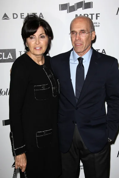 Marilyn Katzenberg and Jeffrey Katzenberg — Stock Photo, Image