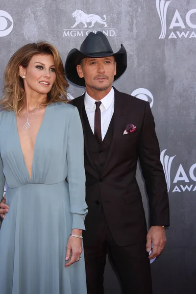 Faith Hill and  Tim McGraw — Stock Photo, Image