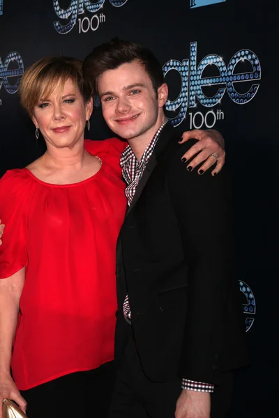 Romy Rosemont ve Chris Colfer — Stok fotoğraf