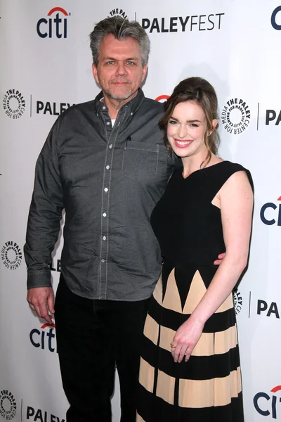 Jeffrey Bell e Elizabeth Henstridge — Fotografia de Stock