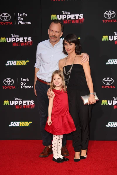 Constance Zimmer och Russ Lamoureux — Stockfoto