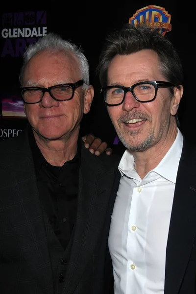 Gary Oldman and  Malcolm McDowell — Stock Photo, Image