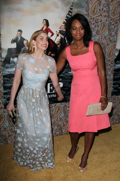 Anna Chlumsky e Sufe Bradshaw — Foto Stock