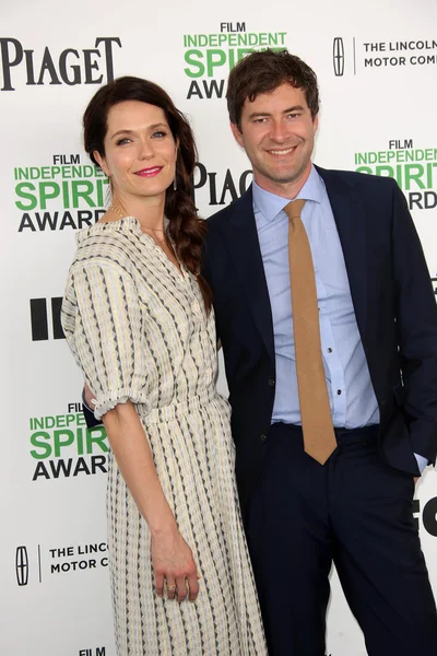 Katie aselton, mark duplass — Foto Stock