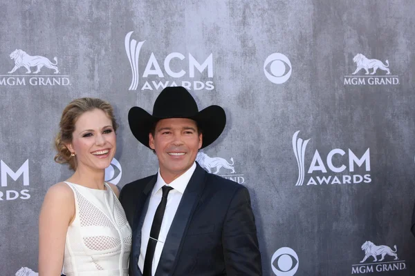 Jessica Craig and Clay Walker — Stock Photo, Image