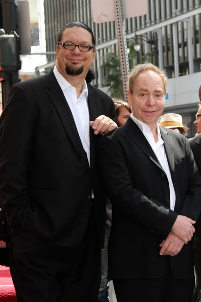 Penn Jillette, Teller — Stok fotoğraf