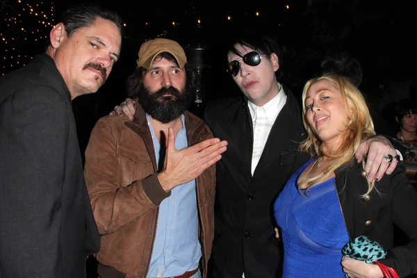 Mark Burnham, Quentin Dupieux γνωστός και ως ο κ. Oizo, Marilyn Manson, Jennifer Blanc — Φωτογραφία Αρχείου
