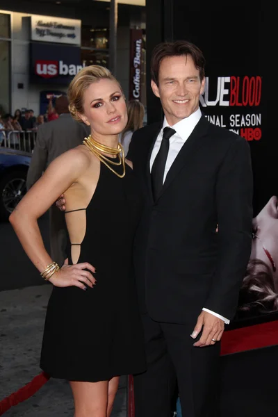 Anna paquin i stephen moyer — Zdjęcie stockowe