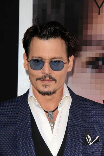 Johnny Depp Ordförande — Stockfoto