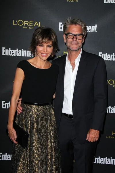 Lisa rinna och harry hamlin — Stockfoto