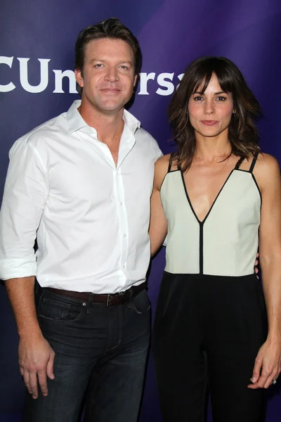 Stephanie szostak und matt passmore — Stockfoto