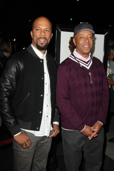 Common, Russell Simmons — Stock Photo, Image