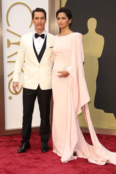 Camila Alves, Matthew McConaughey — Stok Foto