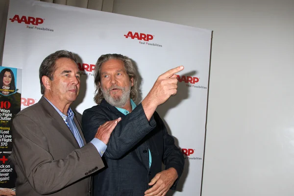 Beau Bridges, Jeff Bridges — Stock Photo, Image