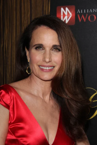 Andie MacDowell — Stock Photo, Image