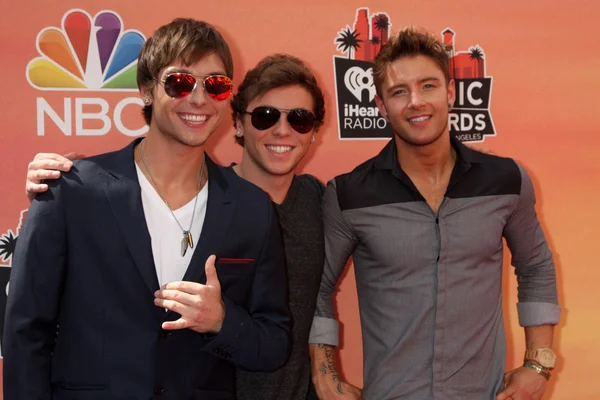 Keaton stromberg, stromberg wesley en trok chadwick — Stockfoto