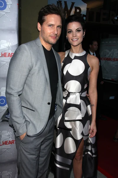 Peter Facinelli y Jaimie Alexander — Foto de Stock