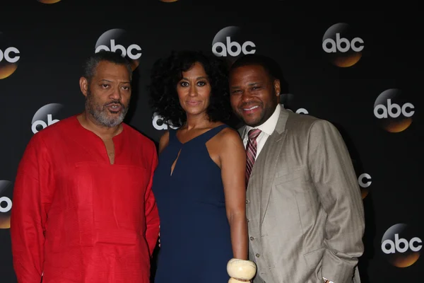 Laurence Fishburne, Anthony Anderson, Tracee Ellis Ross — Stock Photo, Image