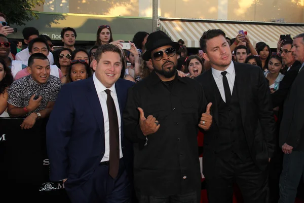 Channing Tatum, Jonah Hill, Ice Cube — Stock Photo, Image