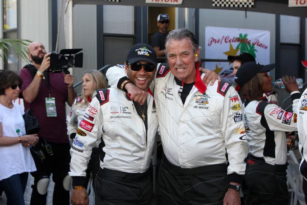 Corbin bleu und eric braeden — Stockfoto