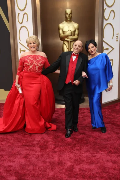 Liza minnelli, lorna luft, joey luft — Zdjęcie stockowe