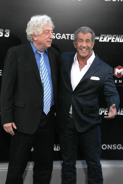 Mel Gibson, Avi Lerner — Stockfoto